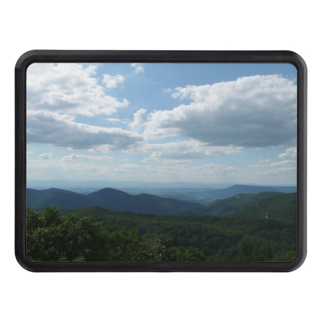 Appalachian Mountains II Shenandoah Trailer Hitch Cover (Front)