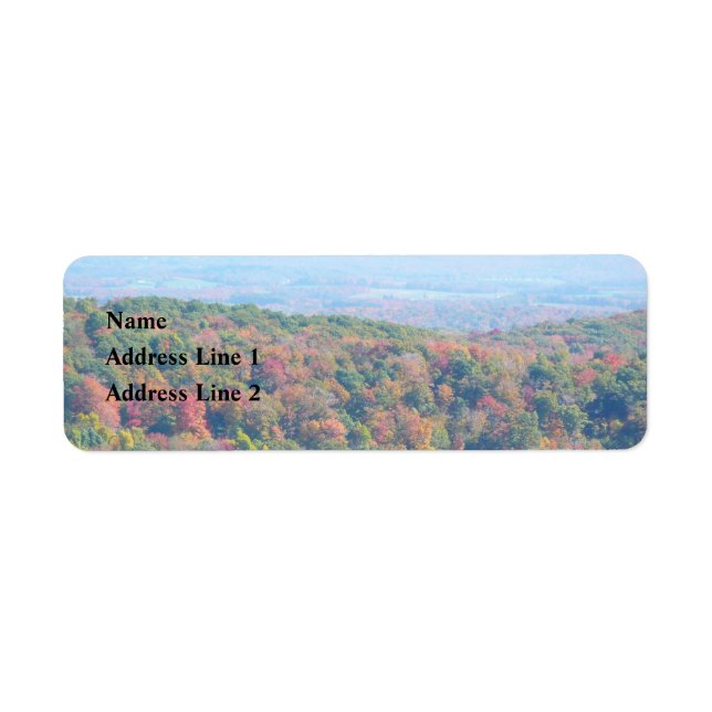 Appalachian Mountains in Fall (Front)