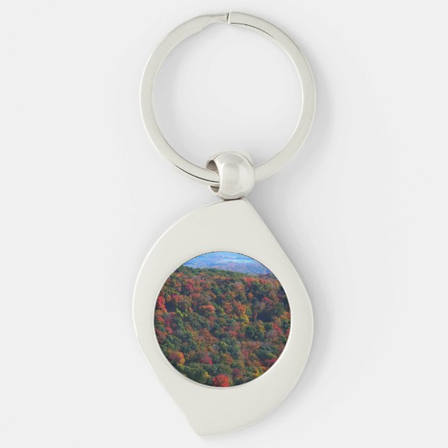 Appalachian Mountains in Fall Keychain (Front)