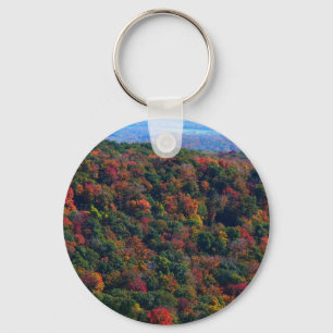 Appalachian Mountains in Fall Keychain