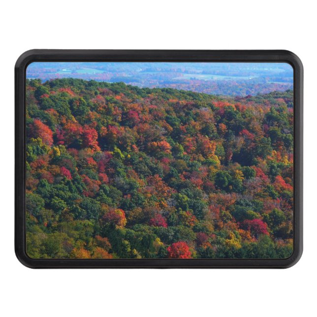 Appalachian Mountains in Fall Trailer Hitch Cover (Front)