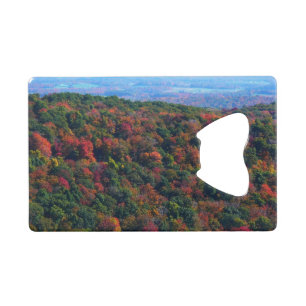 Appalachian Mountains in Fall Wallet Bottle Opener