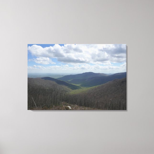 Appalachian Mountains in Spring Canvas Print (Front)