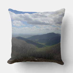 Appalachian Mountains in Spring Throw Pillow