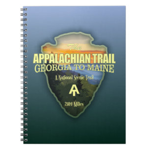 Appalachian Trail (arrowhead) Notebook