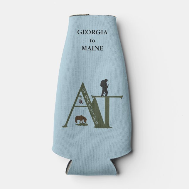 Appalachian Trail AT Bottle Cooler (Front)