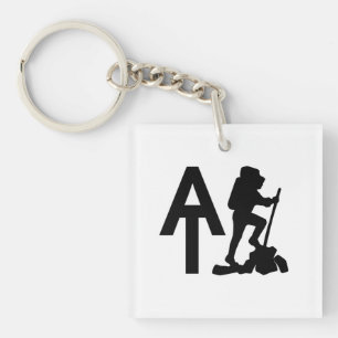 Appalachian Trail  -  AT  -  Bucket List Hike Keychain
