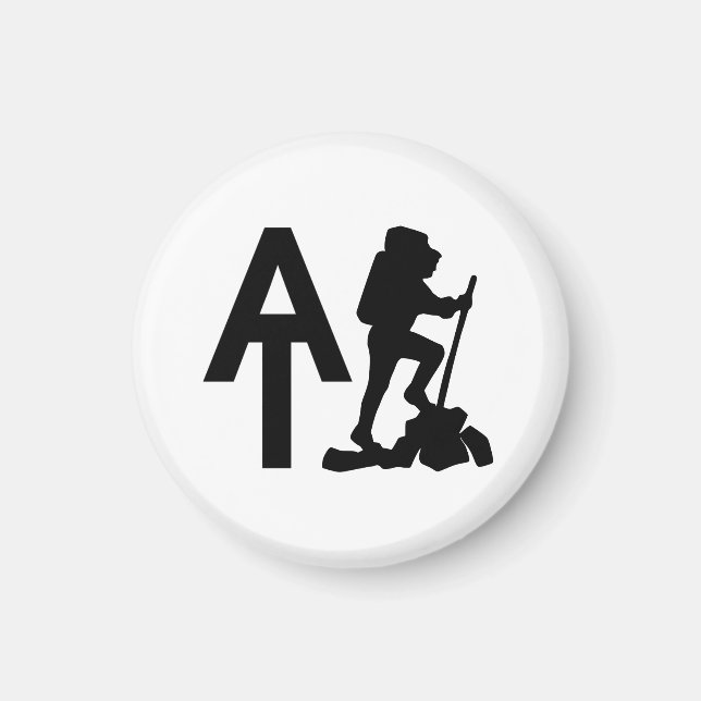 Appalachian Trail  -  AT  -  Bucket List Hike Magnet (Front)