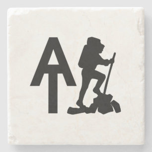 Appalachian Trail  -  AT  -  Bucket List Hike Stone Coaster