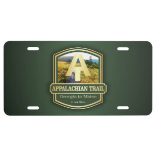 Appalachian Trail (B1) License Plate