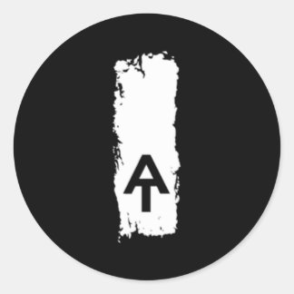 Appalachian Trail Blaze Pocket Patch Classic Round Sticker