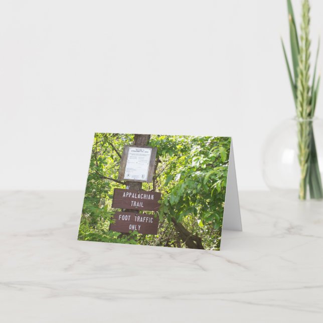 appalachian trail card (Front)