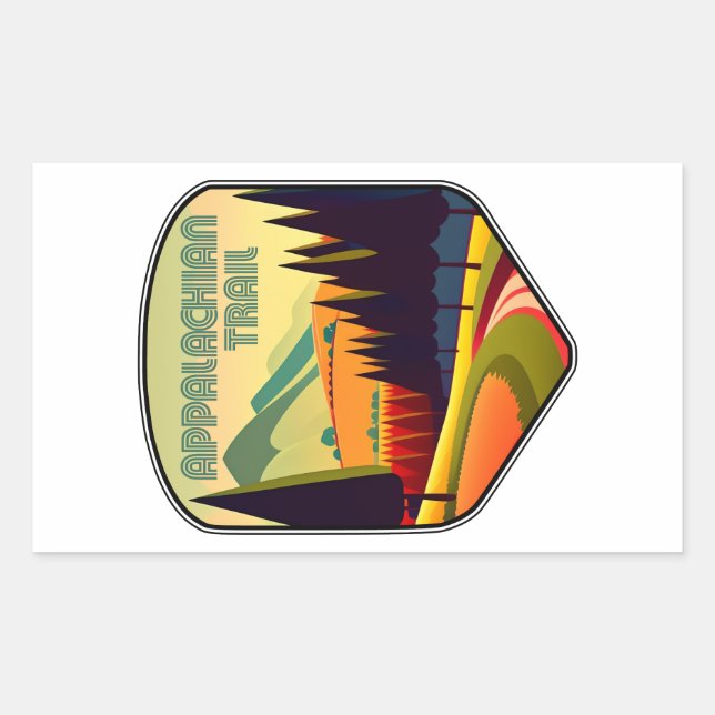 Appalachian Trail Colours Sticker (Front)