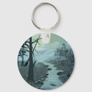 Appalachian Trail Creek Keychain