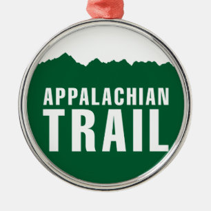 Appalachian Trail (Elevation) Metal Ornament