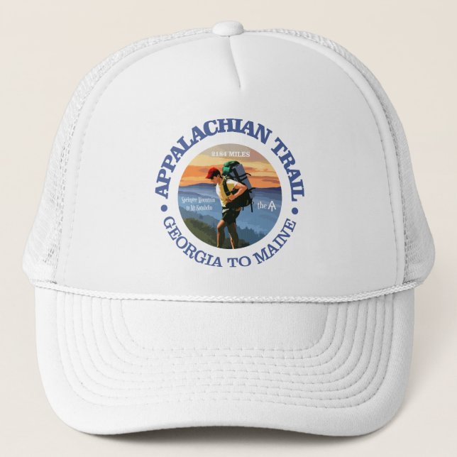 Appalachian Trail (Hiker C) Trucker Hat (Front)