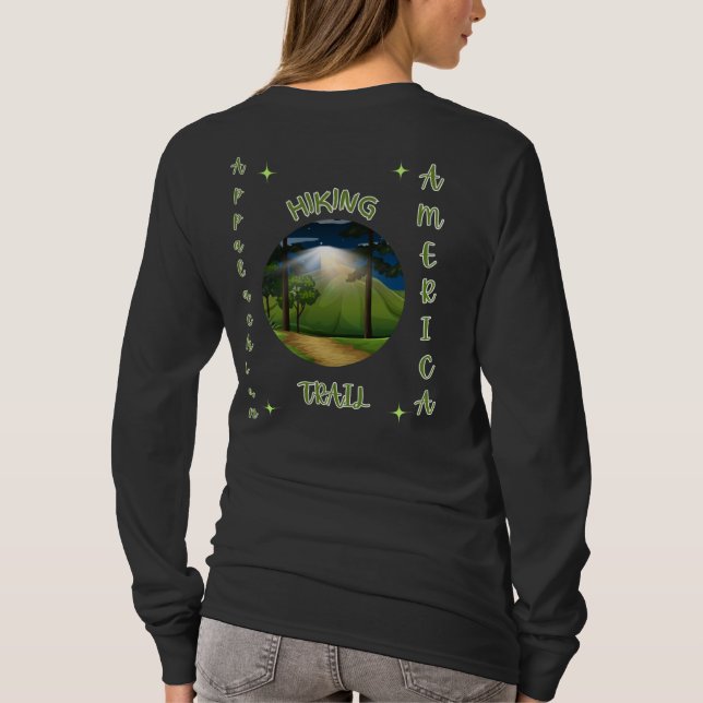  Appalachian Trail Hiker T-Shirt (Back)