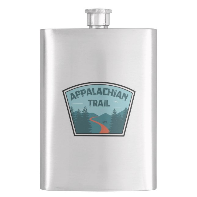 Appalachian Trail Hip Flask (Front)