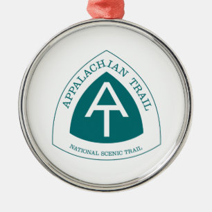 Appalachian Trail Metal Ornament