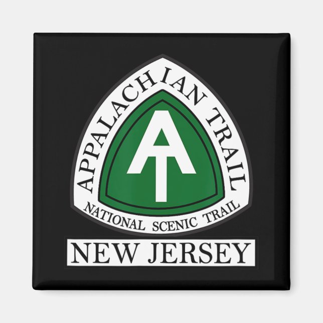 Appalachian Trail New Jersey Nj  Magnet (Front)