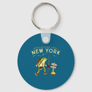 Appalachian Trail New York Hiking Frog _1  Keychain