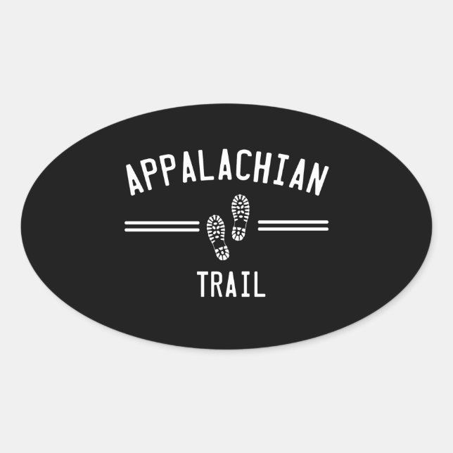 Appalachian Trail Oval Sticker (Front)