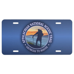 Appalachian Trail (rd)3 License Plate