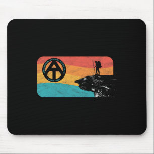 Appalachian Trail Retro Mcafee's Knob Hiking  Mouse Pad