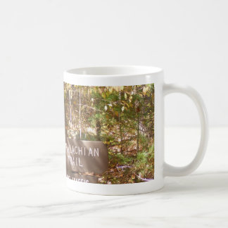 appalachian trail sign pennsylvania fall coffee mug