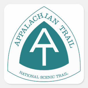 Appalachian Trail Square Sticker