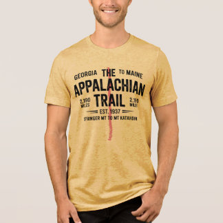 Appalachian Trail T-Shirt – Georgia to Maine 2,190 Tri-Blend Shirt