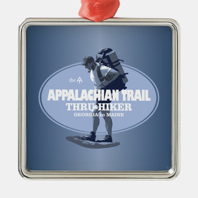 Appalachian Trail (TH) Metal Ornament (Front)