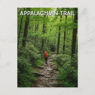Appalachian Trail Travel Postcard