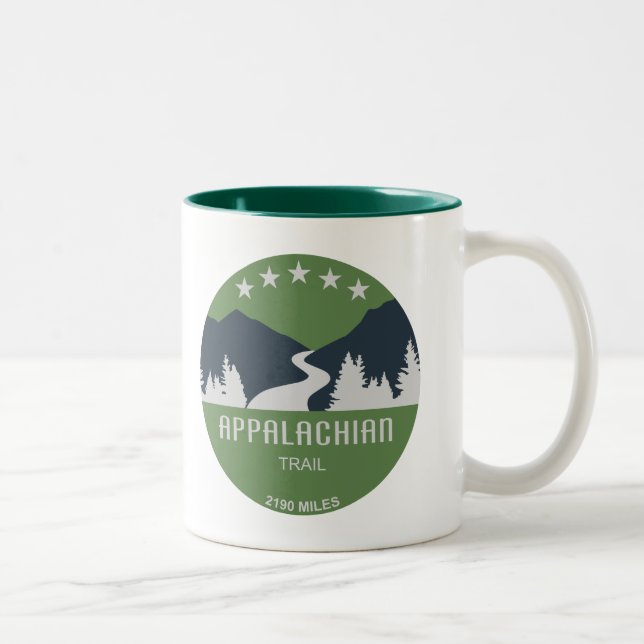 Appalachian Trail Two-Tone Coffee Mug (Right)