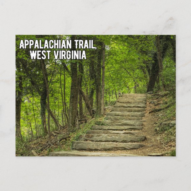 Appalachian Trail West Virginia Postcard (Front)