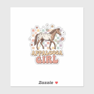 Appaloosa Girl Vintage Horse Western T-Shirt Desig
