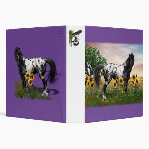 Appaloosa Horse Binder, customize colour Binder