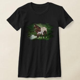 Appaloosa Horse Mare and Foal T-Shirt