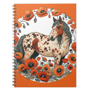 Appaloosa Horse Poppy Appy Horses                  Notebook