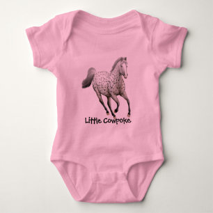 Appaloosa Little Cowpoke Customizable Infant Shirt