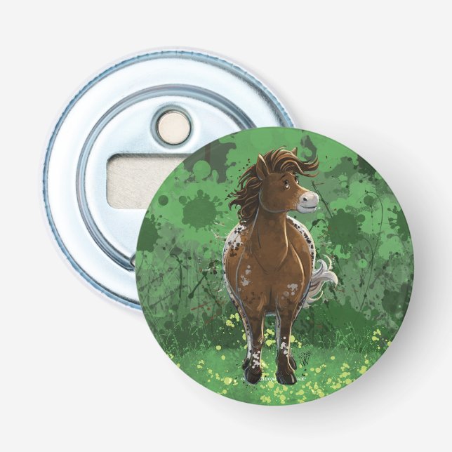 Appaloosa Pony Bottle Opener (Front)