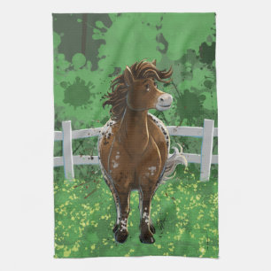 Appaloosa Pony Kitchen Towel