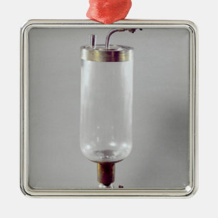 Apparatus for studying gas metal ornament