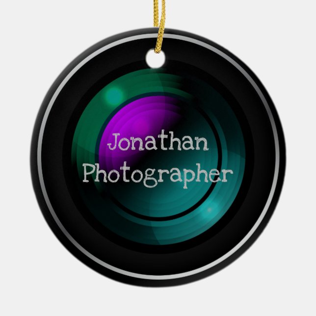 Appareil photo Lens Photographie Design Ornement (Devant)