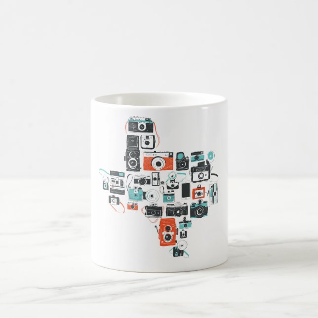 Appareils-photo de tasse du Texas (Centre)