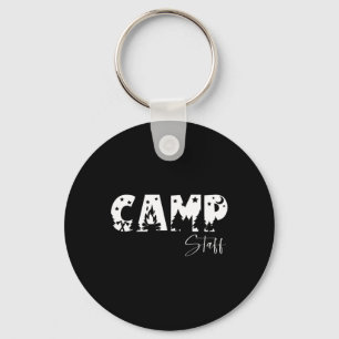 Apparel For Summer Camp Staff Summer Camp Staff Co Keychain