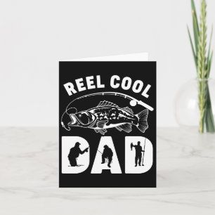 Apparel Funny Fishing Reel Cool Dad Fathers Day  Card