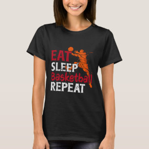 Apparel Funny Sketll Eat Sleep Sketll Repeat T-Shirt