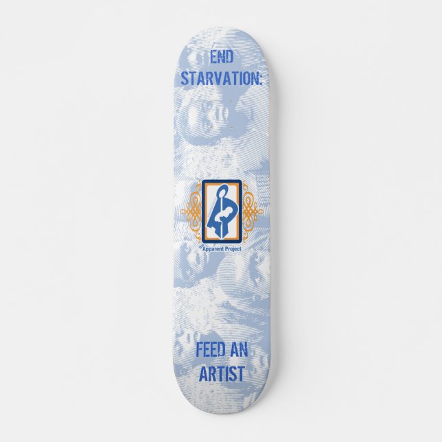 Apparent Project Old School deck Skateboard (Front)