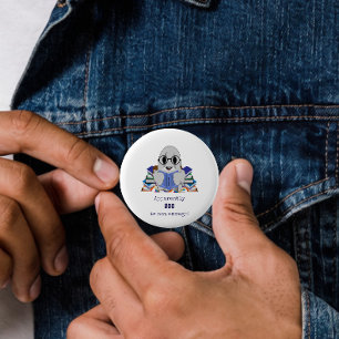 Apparently BOO Is Not Enough Funny Ghost 2 Inch Round Button